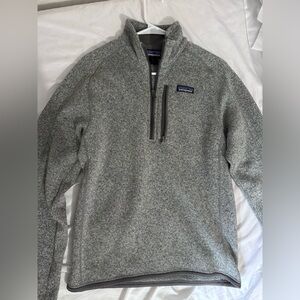 Patagonia Men's Better Sweater 1/4 Zip - Stonewash , Small